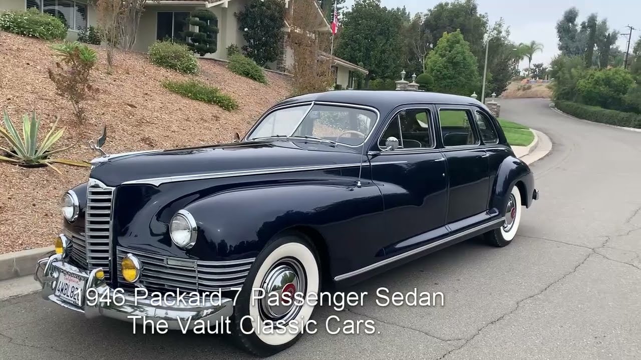 1946 Packard 7 Passenger Sedan