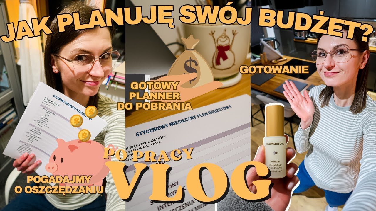 JAK PLANUJĘ SWÓJ BUDŻET? GOTOWY PLANER BUDŻETOWY DO POBRANIA 🤑 OSZCZĘDZANIE I FUNDUSZE CELOWE 💰 VLOG