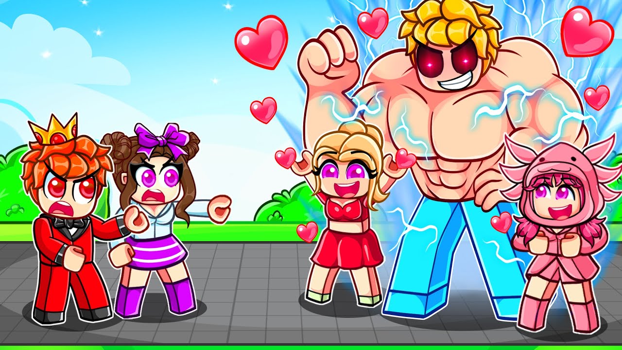 Meine Freundin hat mich BETROGEN, deswegen werde ich STARK im Muskel Rage Simulator in Roblox!