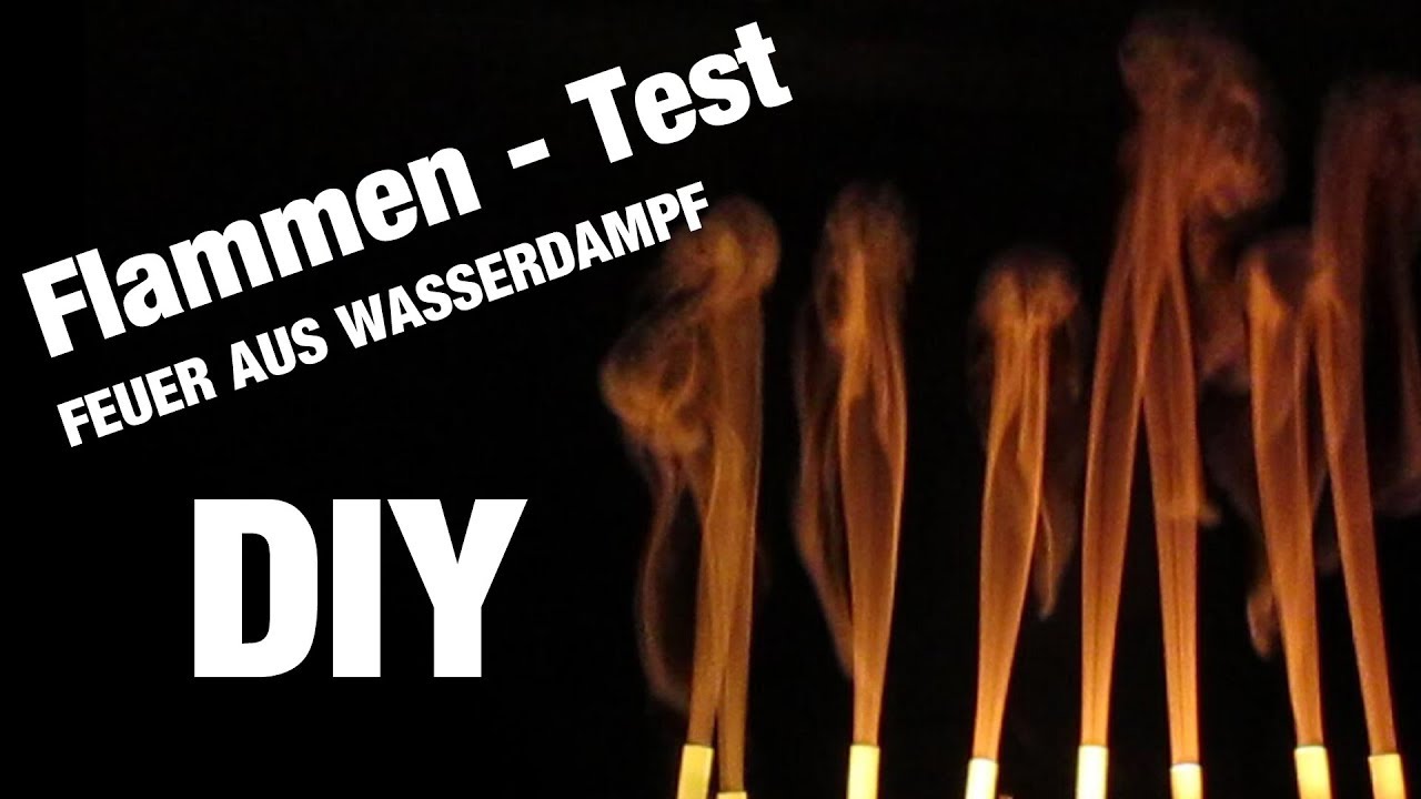 Kunstfeuer - Flammentest
