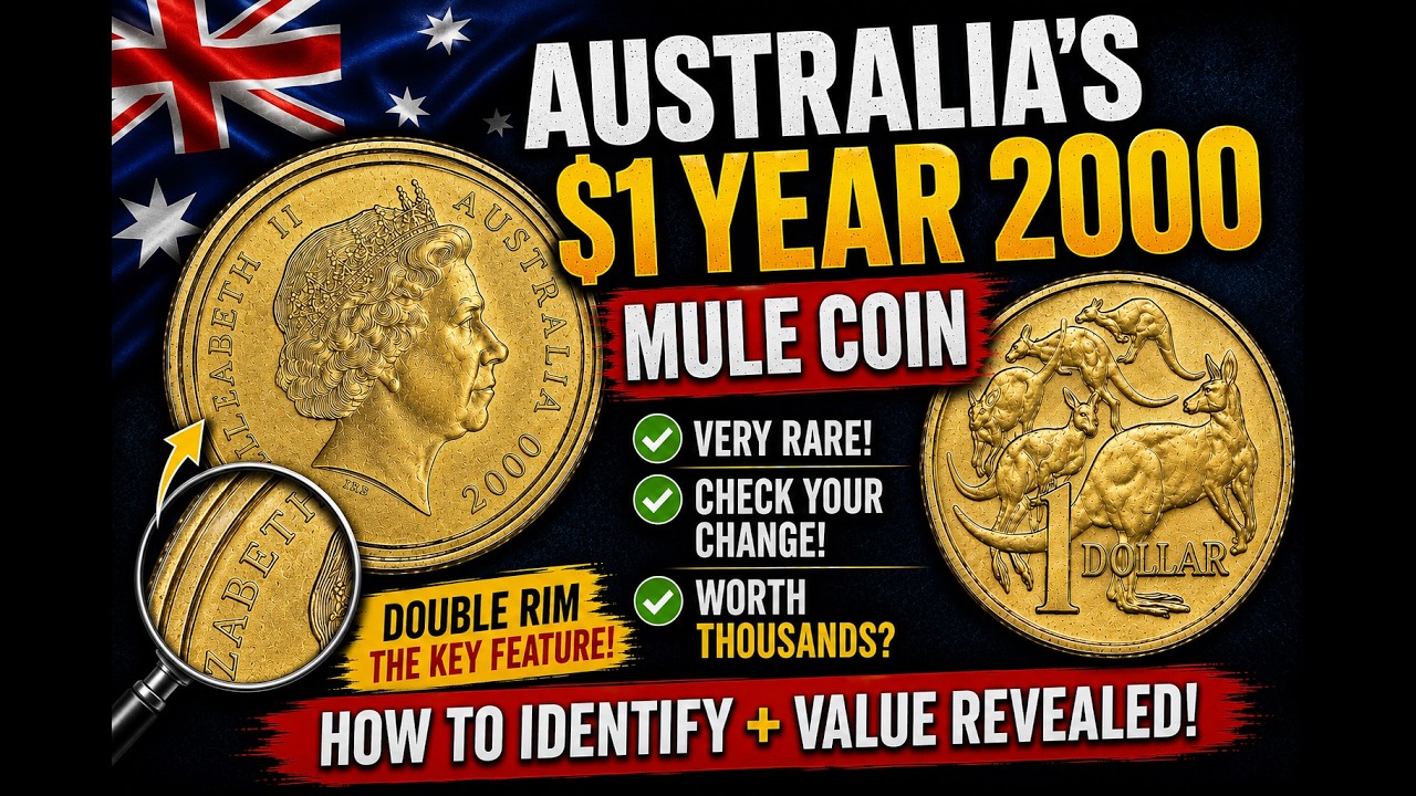Australian $1 Year 2000 Mule Coin and others - Worth a Fortune