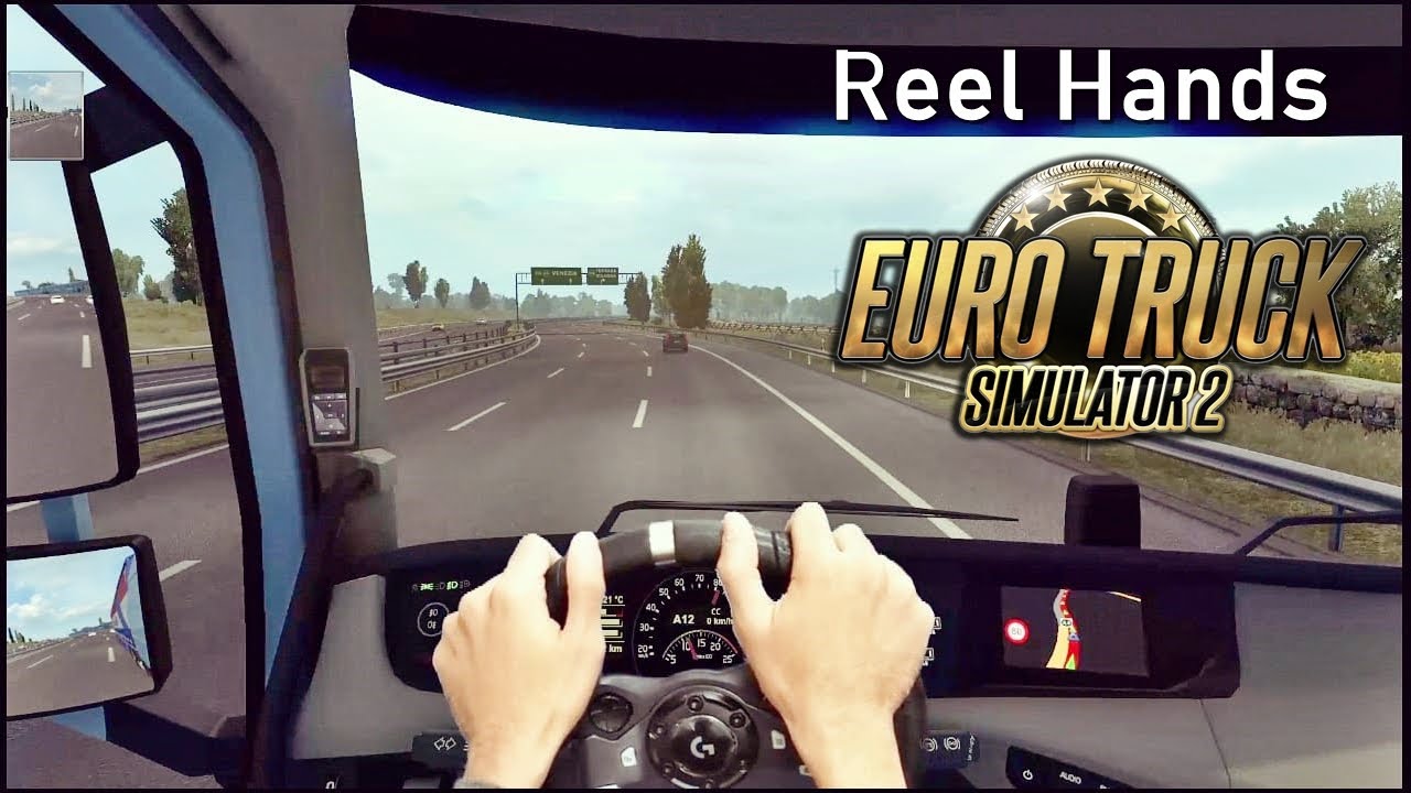 Euro truck Simulator 2 | Reel Hands | LOGITECH G920 Steering Wheel | MIXED REALITY | ets2