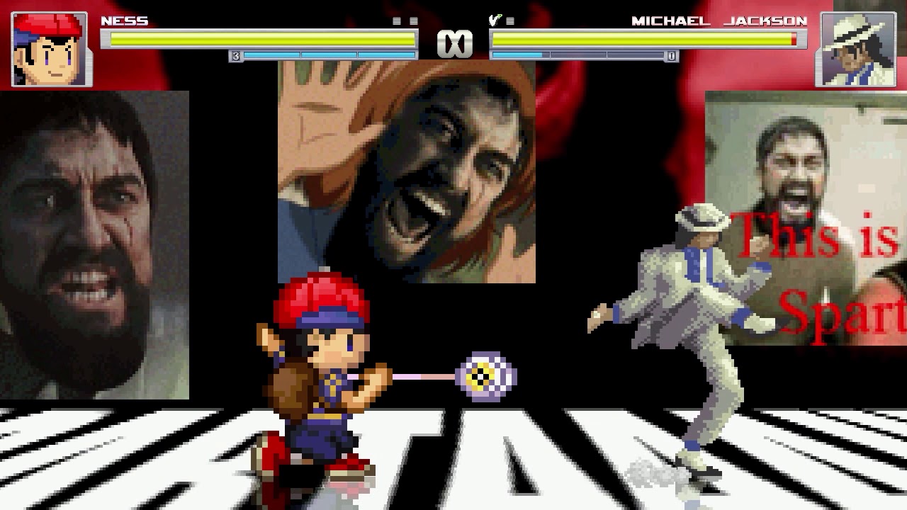 AN Mugen Request #1642: Ness VS Michael Jackson