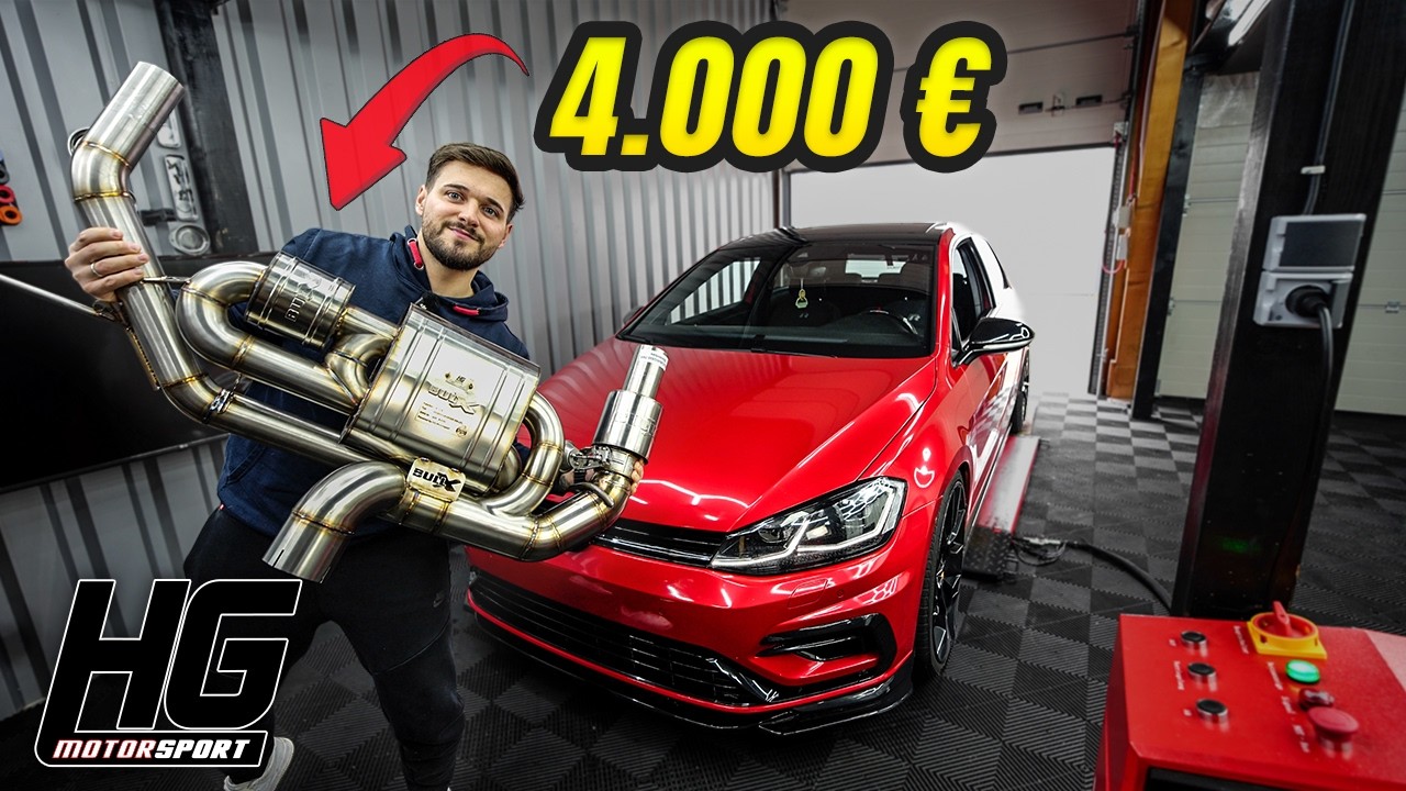 4.000€ vrijedan ispuh za Golfa 7.5 RS