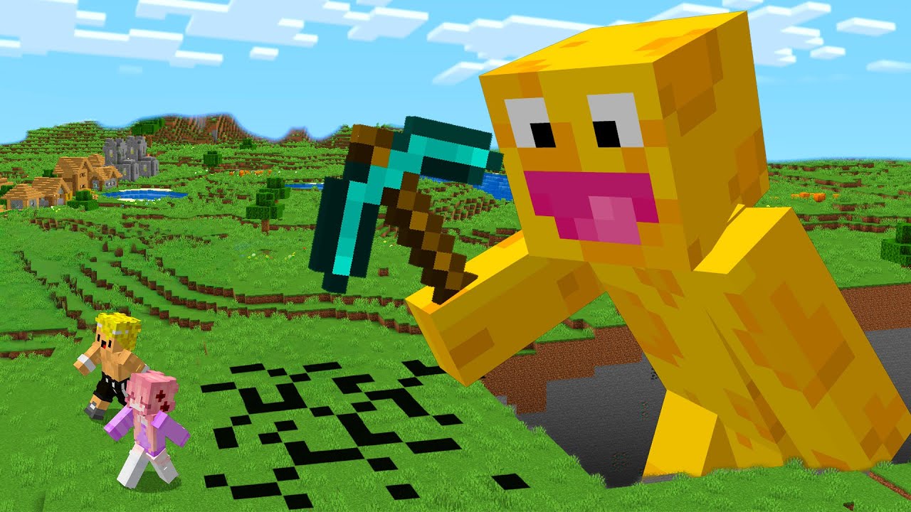 TROLLE&Eacute; a Mis AMIGOS Haci&eacute;ndome GIGANTE en Minecraft!