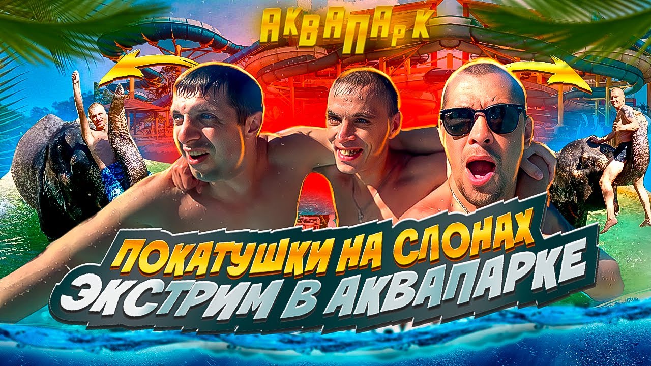 САМЫЙ ОГРОМНЫЙ АКВАПАРК ПХУКЕТ ТАЙЛАНД / СЕРЫЙ ЧУТЬ НЕ ЗАПЛАКАЛ НА СЛОНАХ