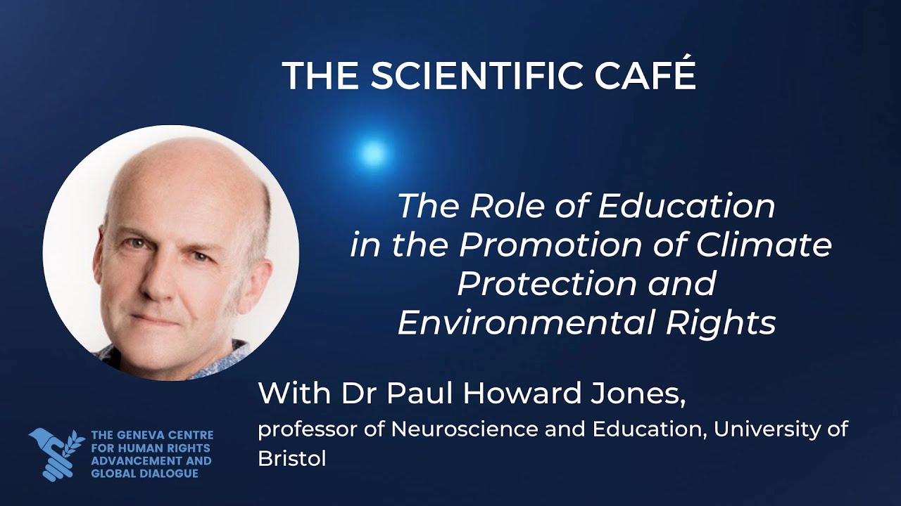 Scientific Café Episode 37, Professor Paul Howard-Jones, University of Bristol
