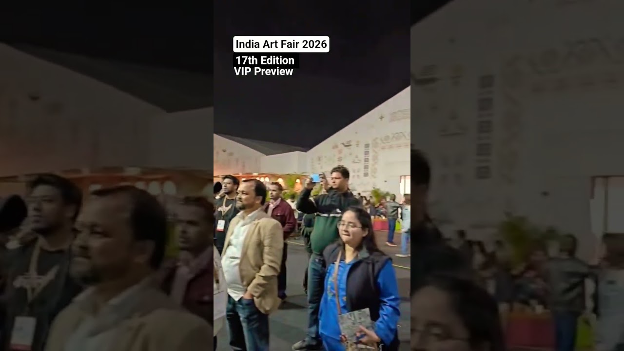 India Art Fair 2026! VIP PREVIEW ! Inside the india art fair #artfair #indiaartfair #kalabhumi #art