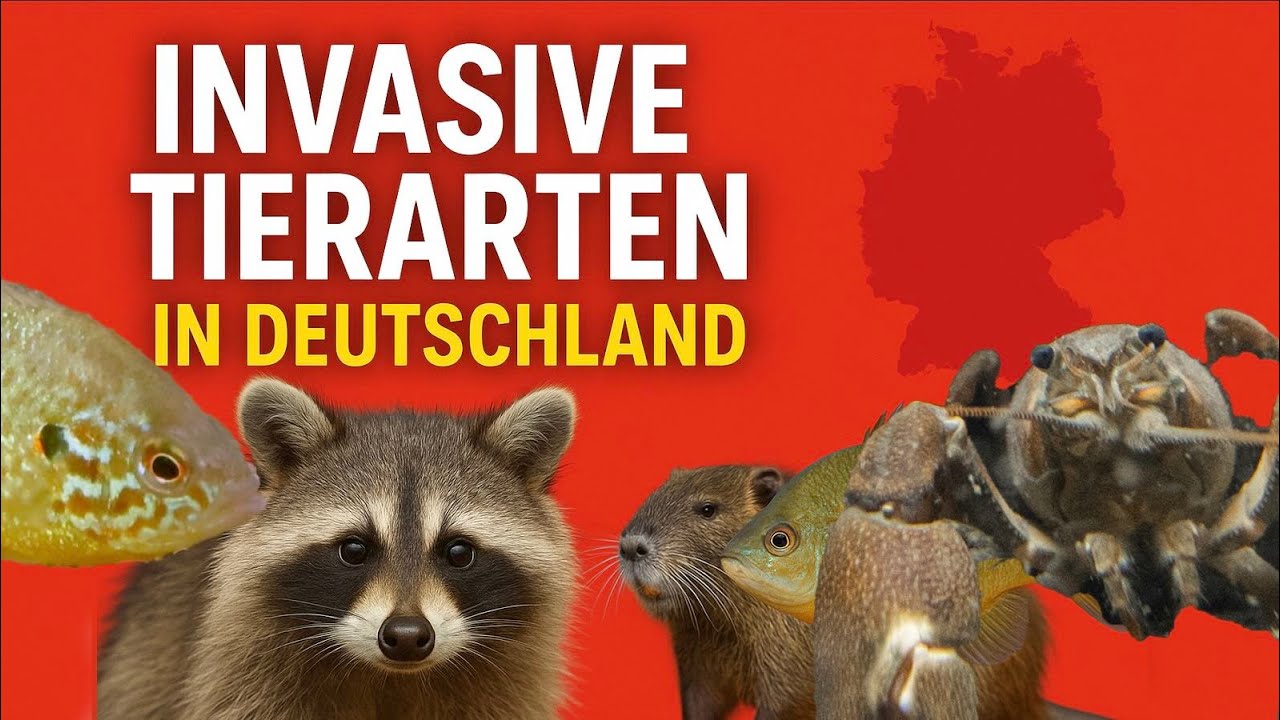 Invasive Arten in Deutschland - Waschb&auml;r, Nutria, Signalkrebs Welche Auswirkung?