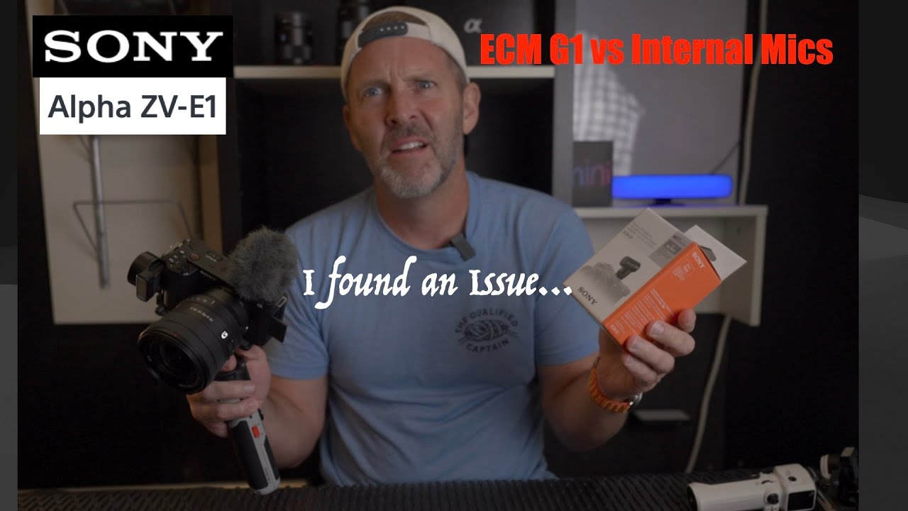 Sony ZV-E1 Issue with Sony ECM-G1 + Comparison vs Internal Mics #zve1 #sonymirrorless