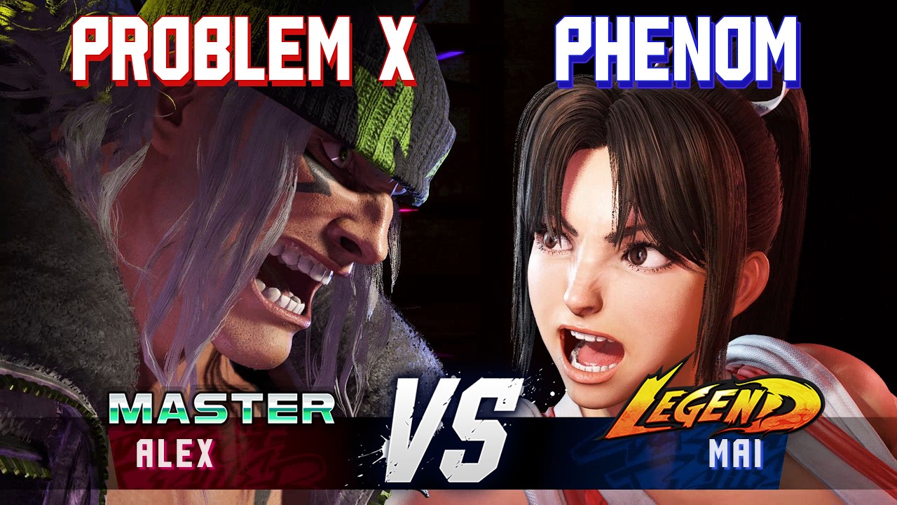 SF6 ▰ PROBLEM X (Alex) vs PHENOM (Mai) ▰ High Level Gameplay