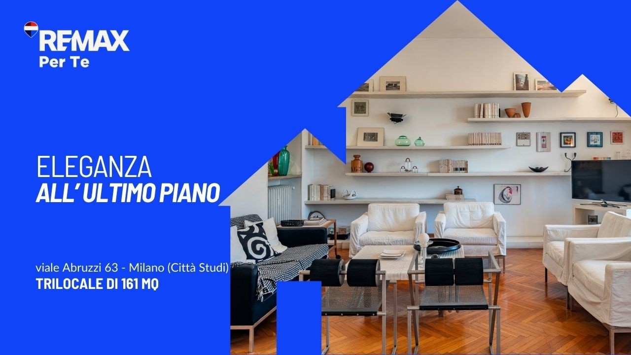 ELEGANZA ALL'ULTIMO PIANO, NEL CUORE DI CITTA' STUDI, MILANO