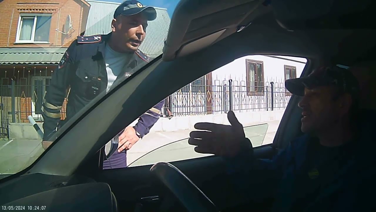 ИДПС Мишин принес извинения гражданину. 
