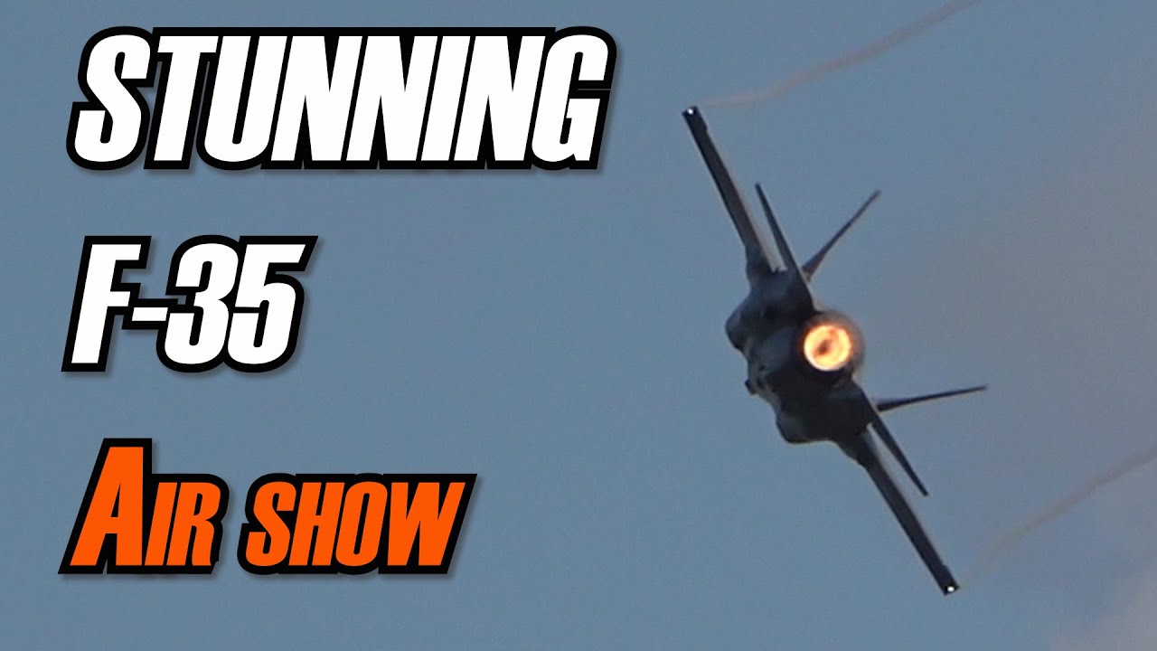 Incredible F-35 Demo by the US Air Force in Action!