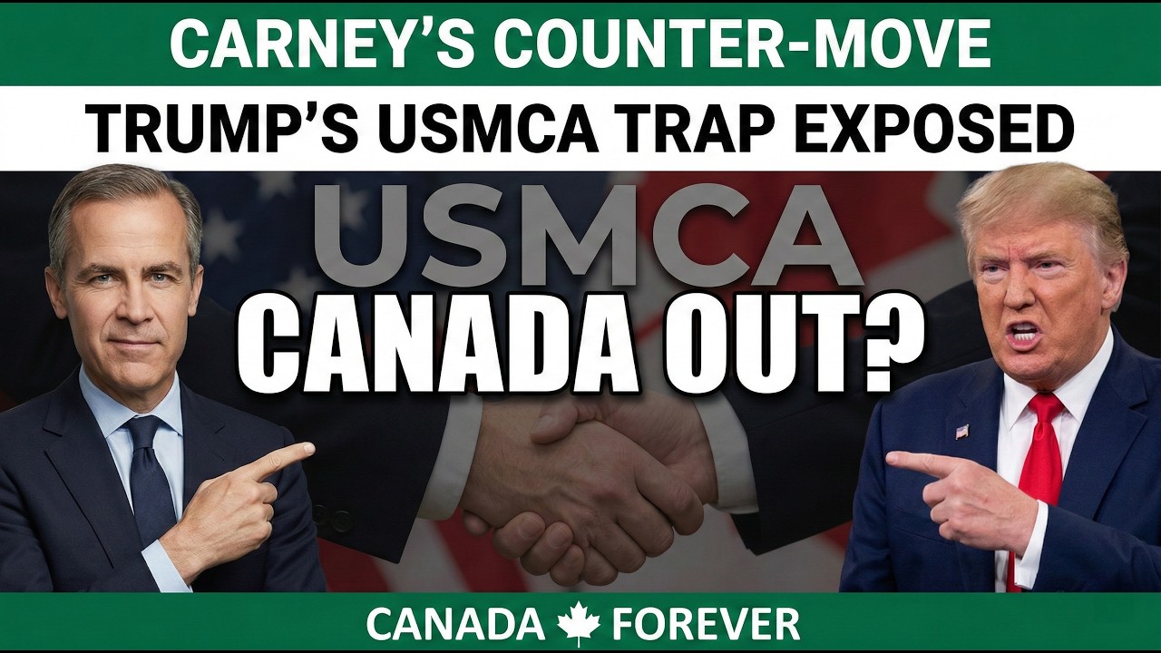 Carney OUTSMARTS Trump's Secret Plan to Remove Canada From the Trade Deal