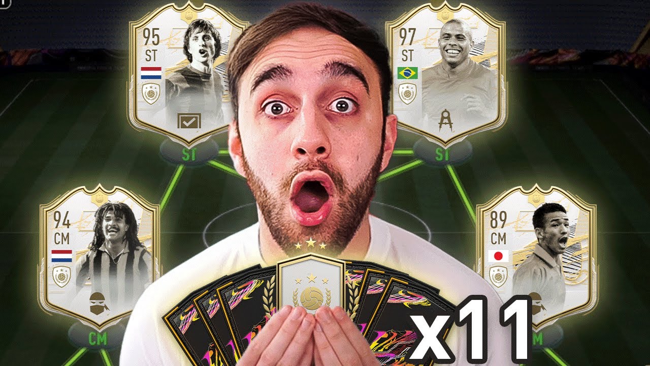 11x Icon Moments Packs Chose My Champs Squad