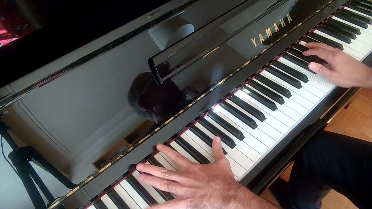 Well, You Needn't, piano solo, medium up swing, advanced level