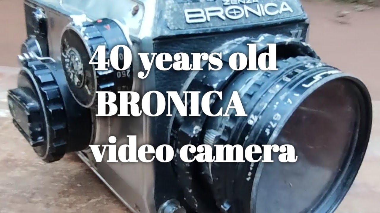 40 years old bronica video graphics camera | gaweshana pituwa 
