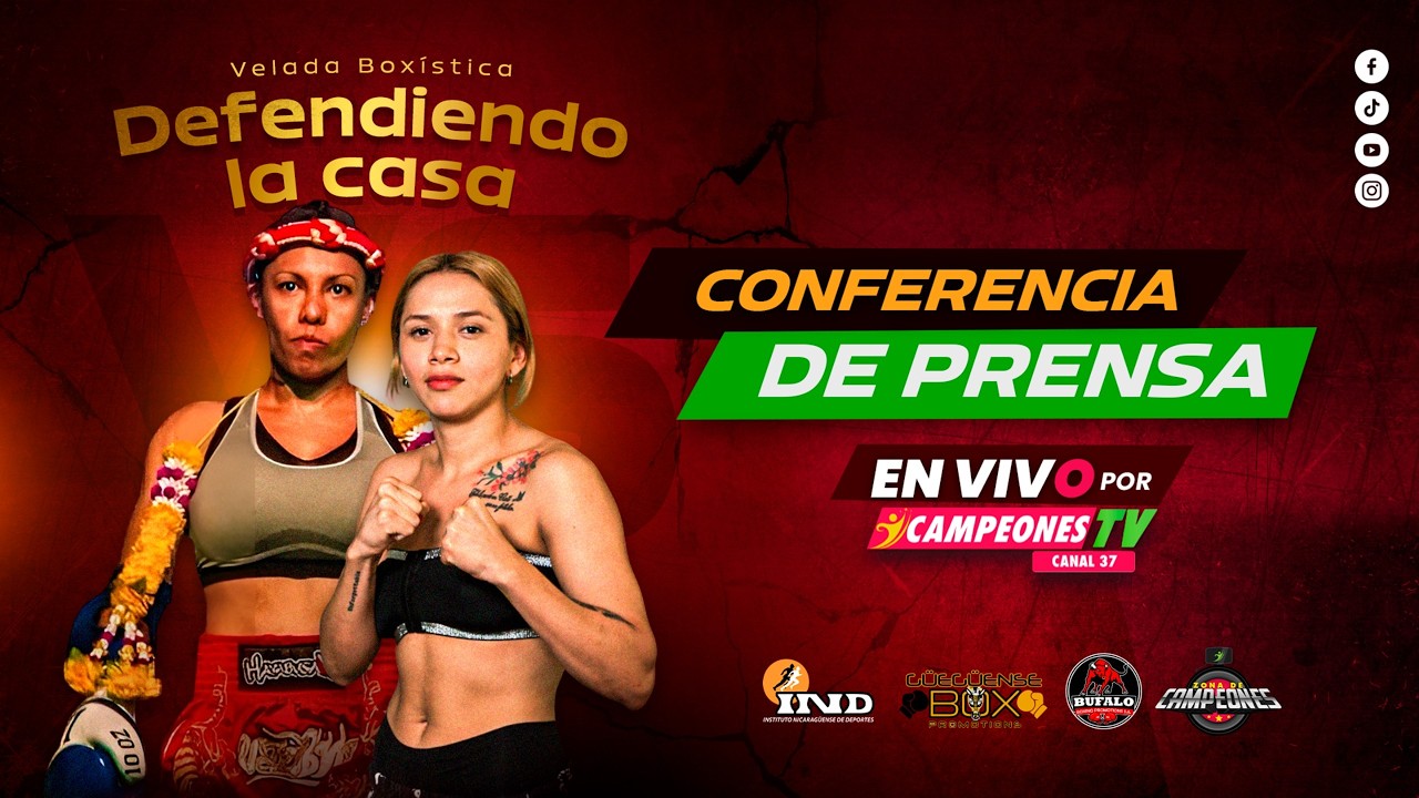 🥊🔥Conferencia de Prensa | Velada de Boxeo “Defendiendo la casa” – 13/03/2026