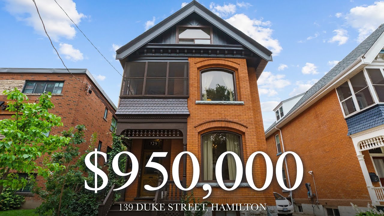 $950,000 - Historic Triplex Home - 139 Duke Street - Hamilton