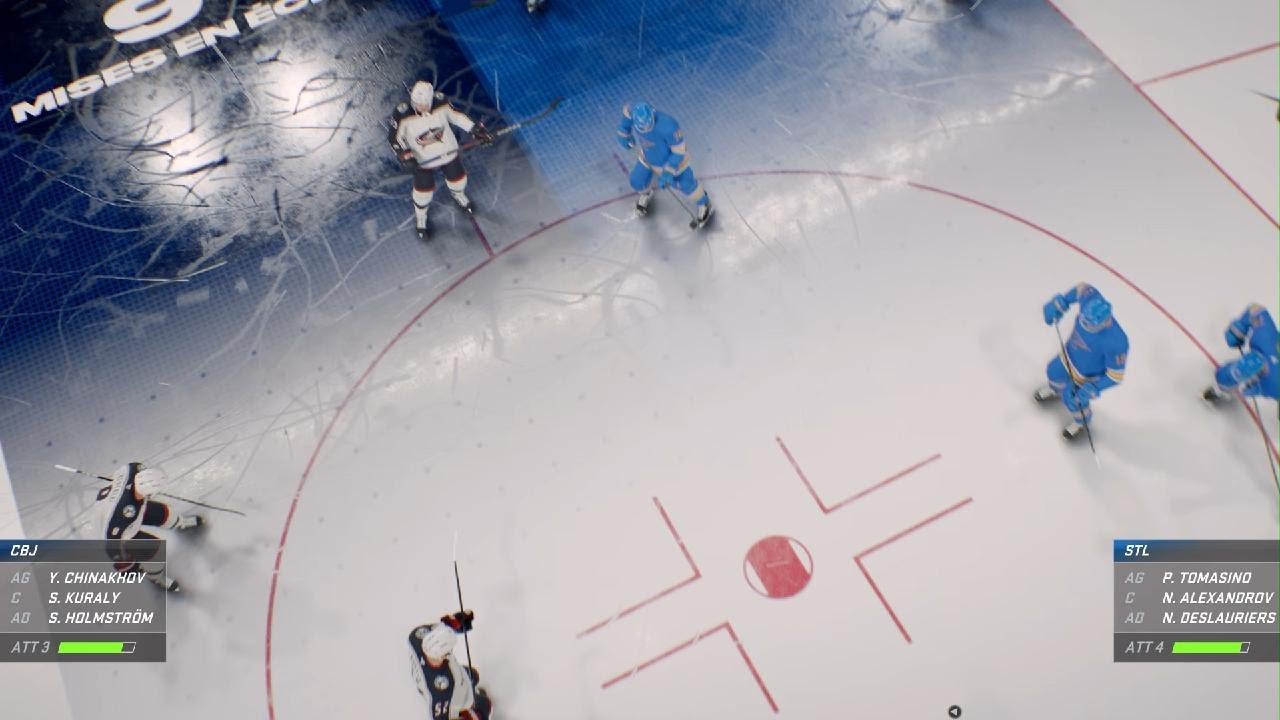 CBJ vs STL