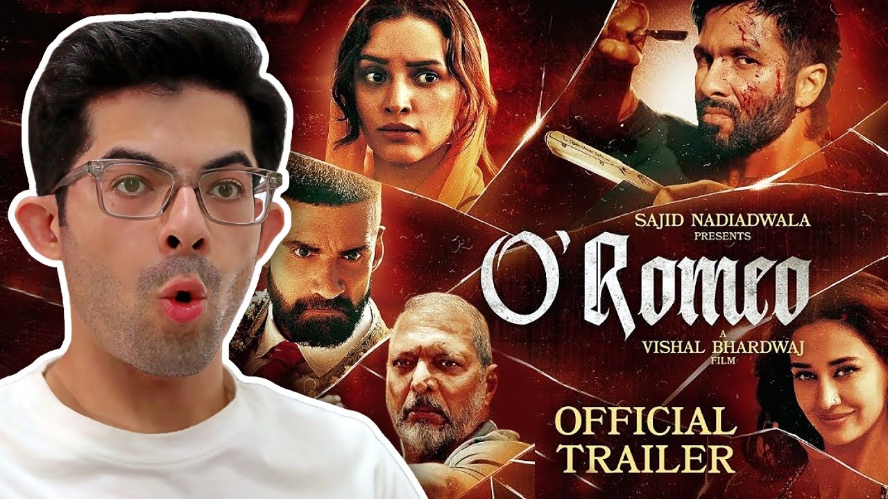 Pakistani Reaction on Movie O'ROMEO Trailer | SHAHID KAPOOR | TRIPTII D | NANA P | FARIDA J | DISHA