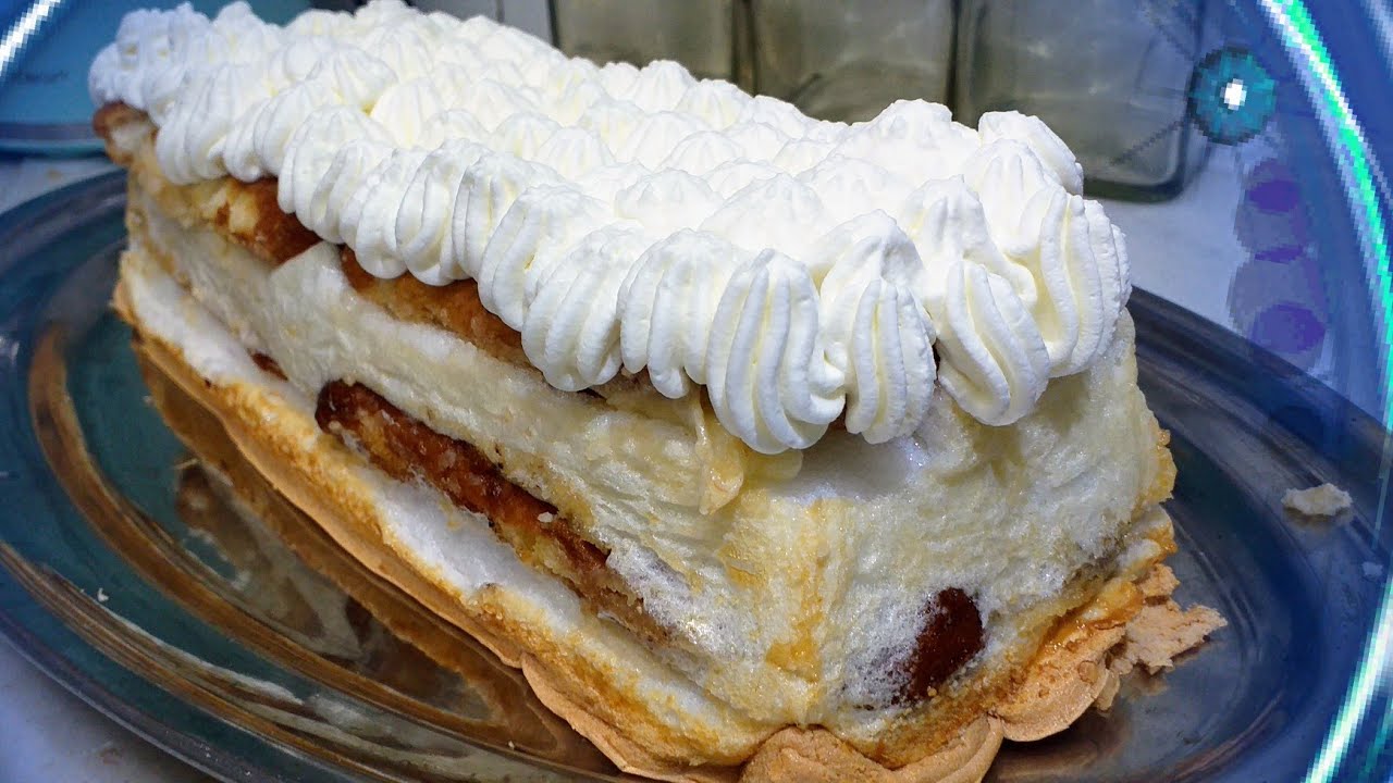 Pastel con Merengue  - Rico pastel con merengue  - Recetas en menos de 3 minutos