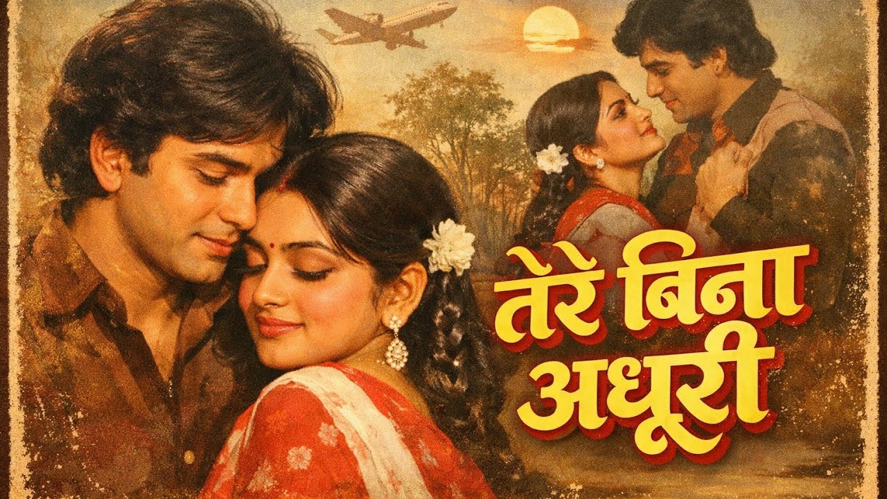 तेरे बिना अधूरी | 80s Bollywood Song |Hindi love song | Romantic Song 2026 | Old Hindi Song