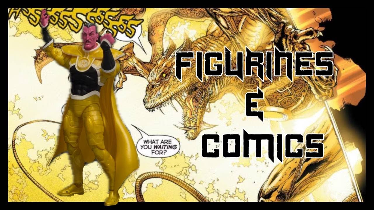FIGURINES & COMICS Nº1 : SINESTRO PARALLAX - DC MULTIVERSE (MCFARLANE TOYS)