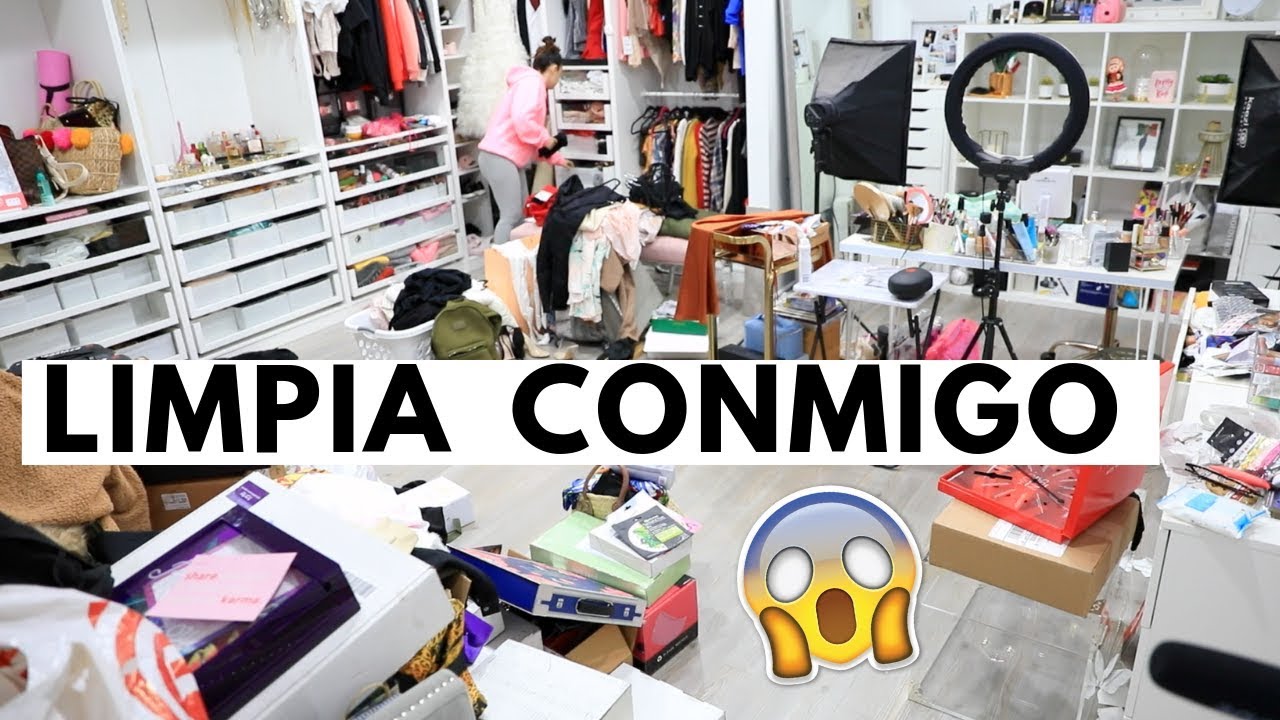 LIMPIA CONMIGO MI ESTUDIO DE MAQUILLAJE