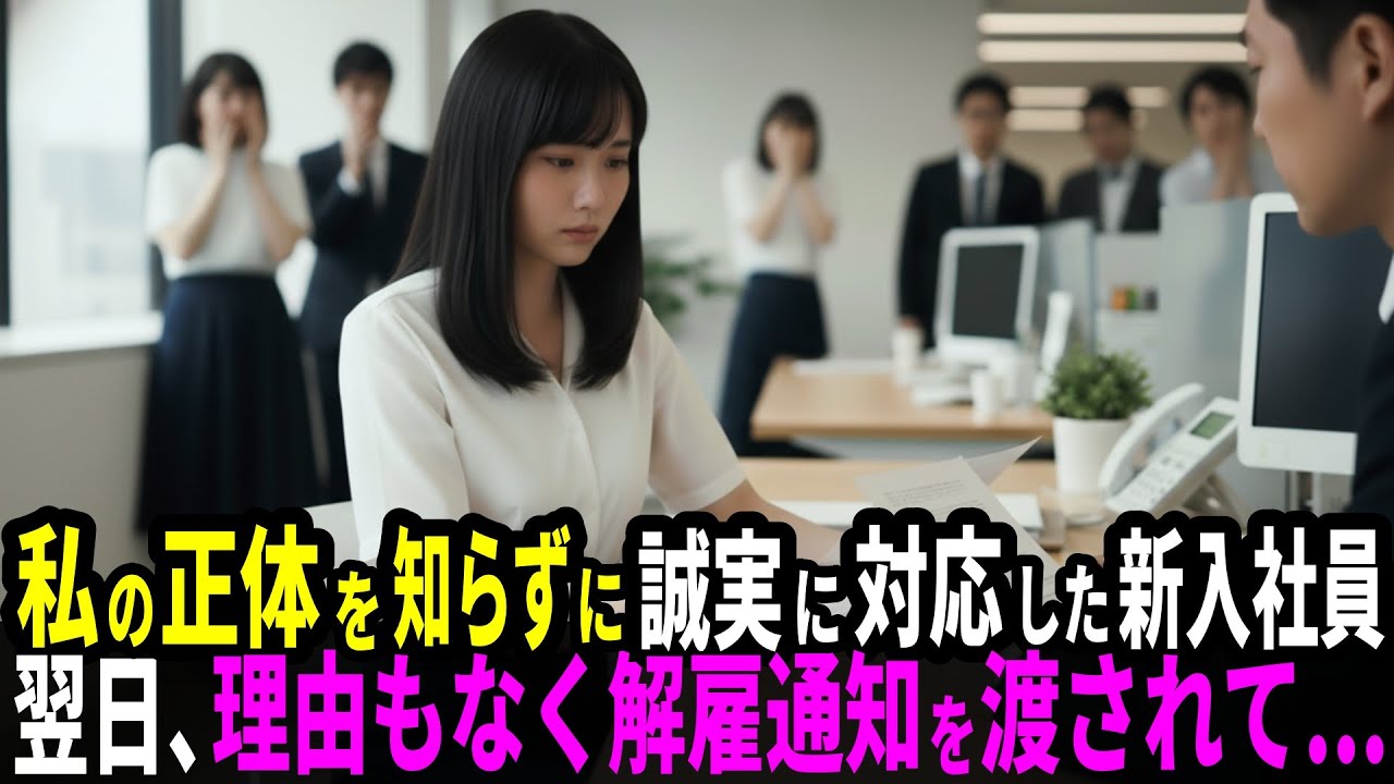 「大物とは知らず」誠実に対応した新人OLへの解雇通知が、会社を激震させた裏事情…