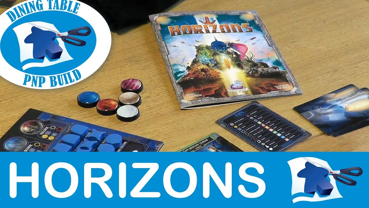 Build: Horizons - Dining Table Print & Play