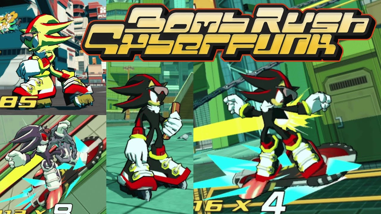 ⚫ Shadow the Hedgehog : Bomb Rush CyberFunk