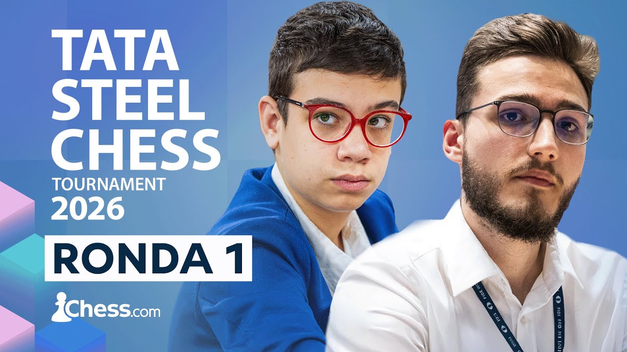 &iexcl;FAUSTINO ORO juega el CHALLENGERS! &iquest;PODR&Aacute; GANARLO? | Tata Steel Chess 2026 | Ronda 1