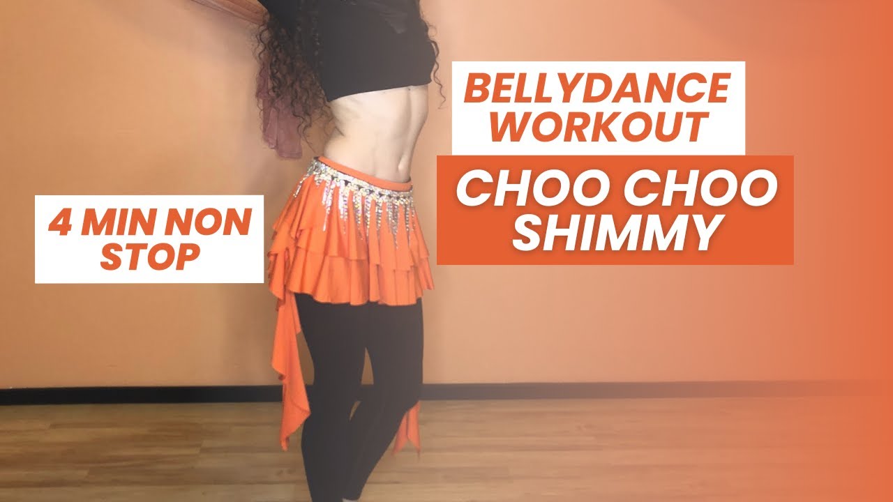 4 MIN #bellydance workout | Choo choo #shimmy  [EMPOWER YOUR LEGS]