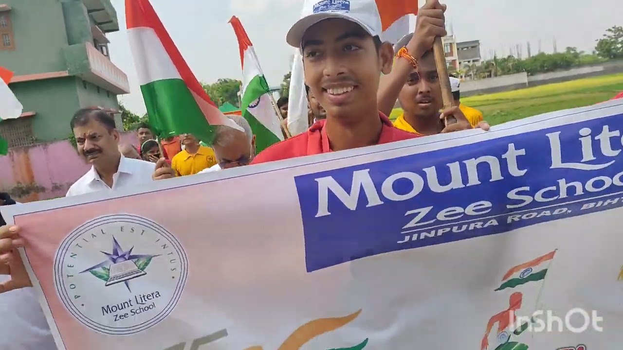 Tiranga Yatra/Mount Litera Zee School Bihta