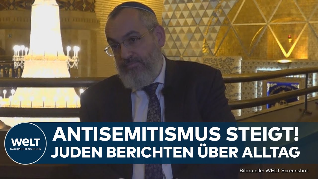 ANTISEMITISMUS: Straftaten gegen Juden steigen nach Hamas-Terror - so ist nun ihr Alltag