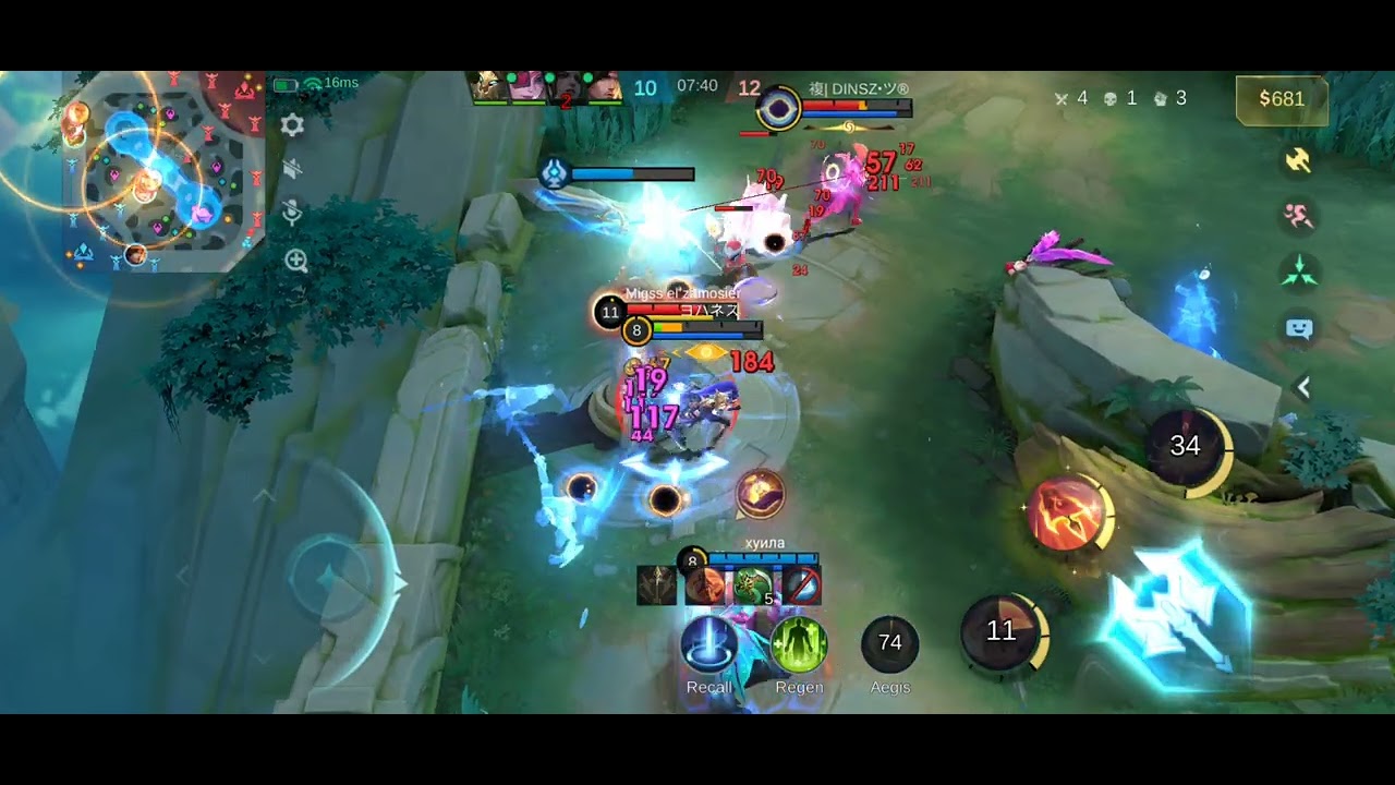 ПРОИГРАЛ! Рейтинговый матч Ханаби (92) МИФИЧЕСКИЙ АБАДИ - MLBB (Mobile Legends: Bang Bang)