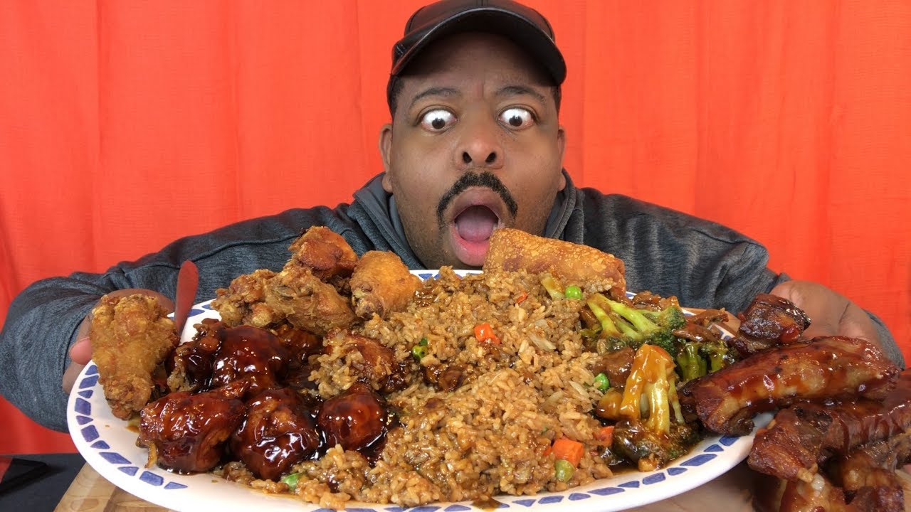 Massive Chinese Food Mukbang