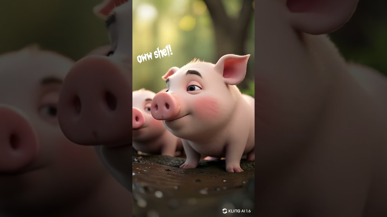 I guess this is not mud! #3danimation #ai #animalcomedy #animalfables #youtubeshorts #youtuber