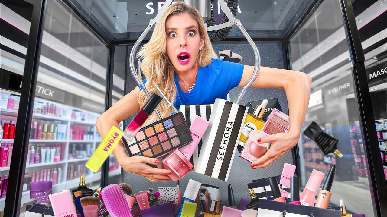 Я создал самый большой в мире автомат с клешнями Sephora.