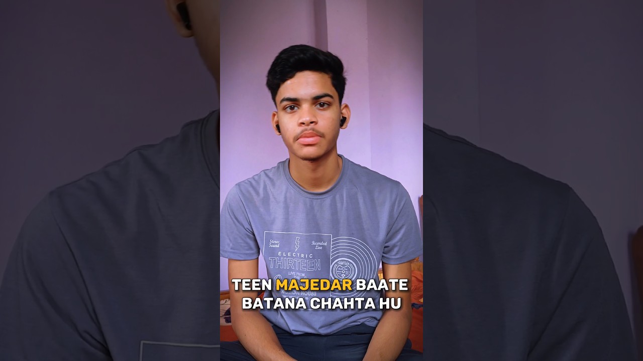 3 majedar baate 🤣 