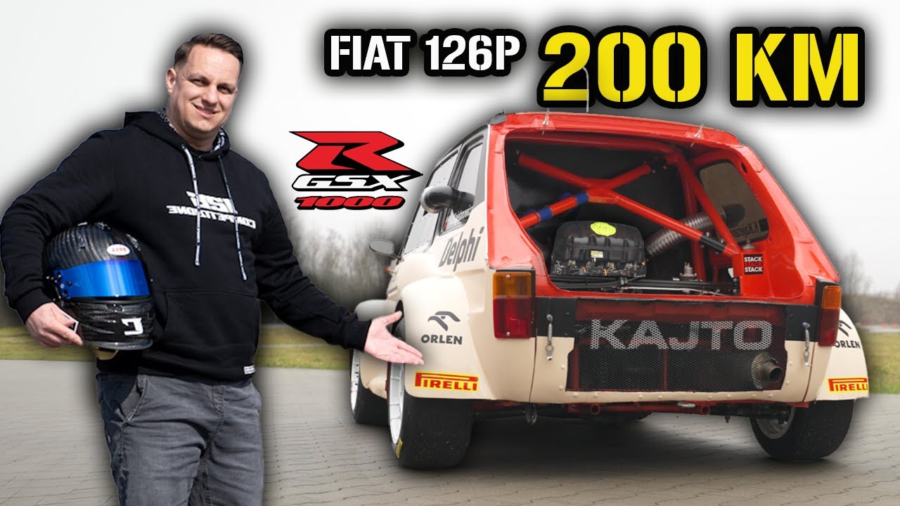 GSX-R Fiat 126p | 200 KM Maluch Kajetana Kajetanowicza