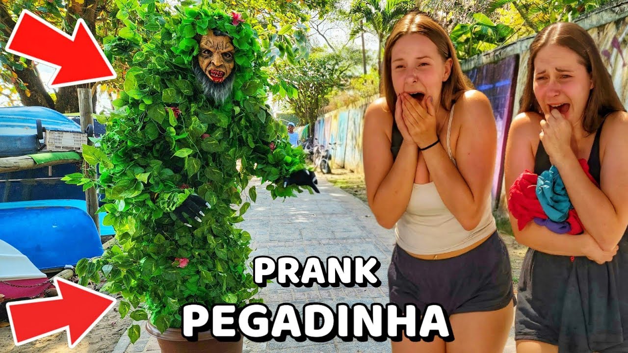 ELA CHAMOU A POLICIA - PEGADINHA HOMEM MOITA