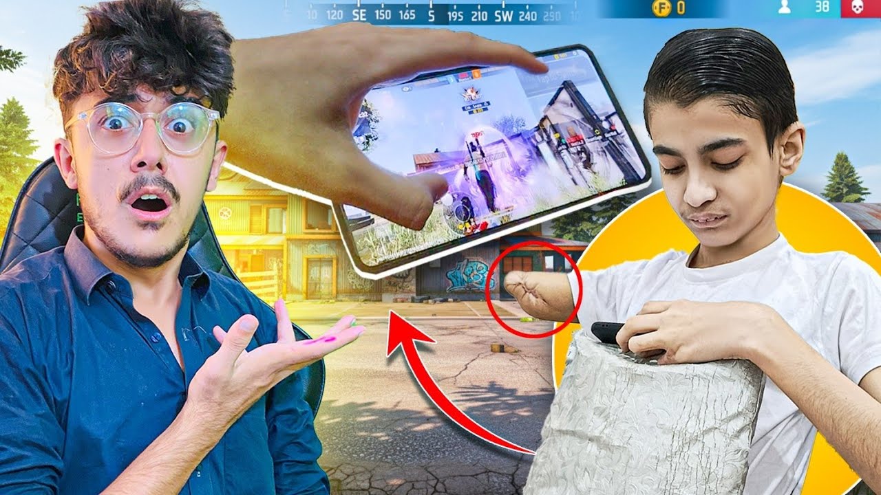 I Found One Hand Player In Free Fire 😱 - He is Better Then any YouTuber!