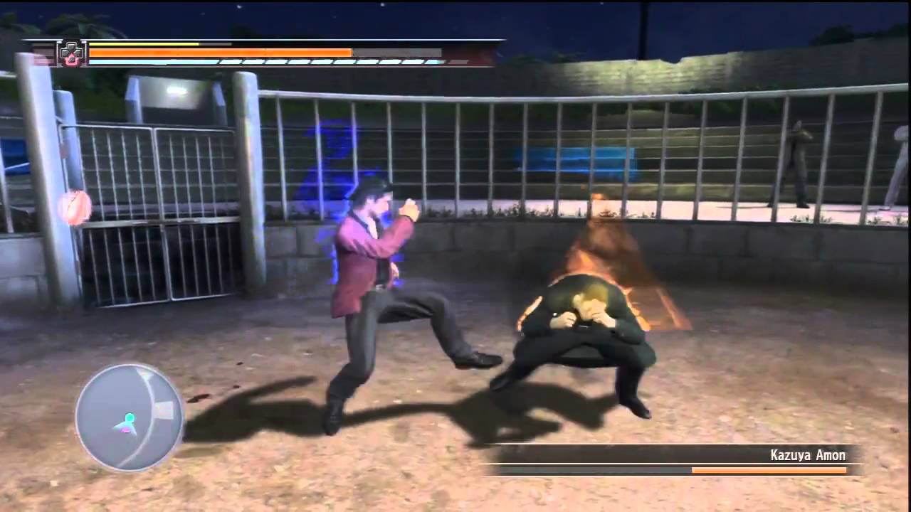 Yakuza 4 - Shun Akiyama Vs Kazuya Amon
