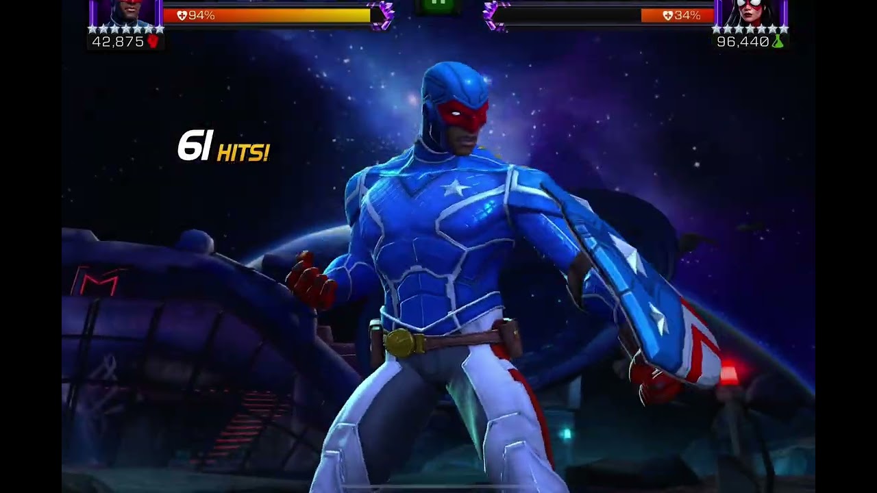 Patriot vs Node 42 Spider-Woman (#4)