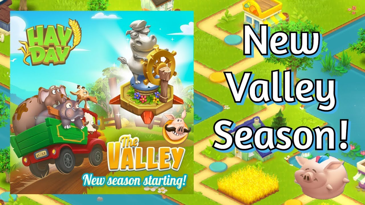 Hay Day Live Stream #96 - New Valley Season is Here!!