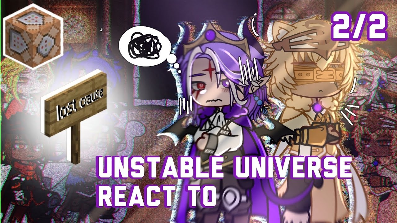 Unstable Universe React To Eachother || Part 2 || 2X Speed || Unstable SMP || GCRV || Re-upload