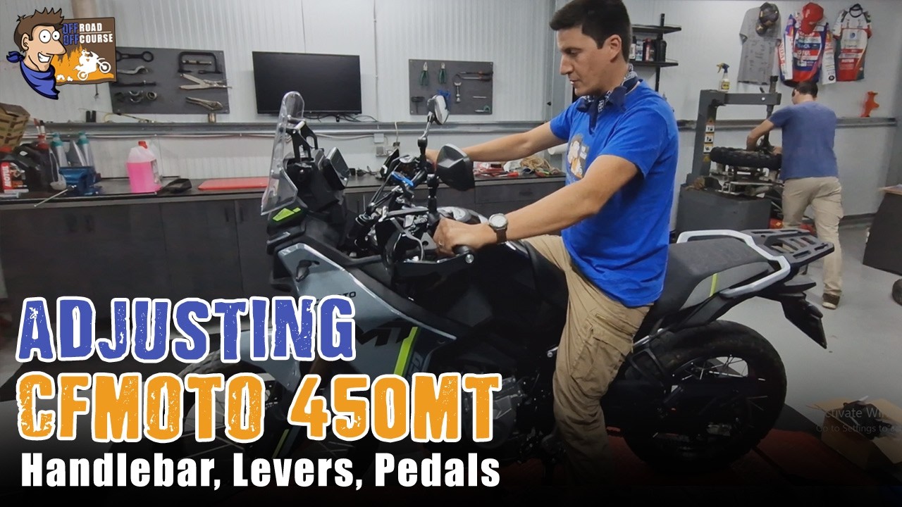 Регулировки CFmoto 450mt